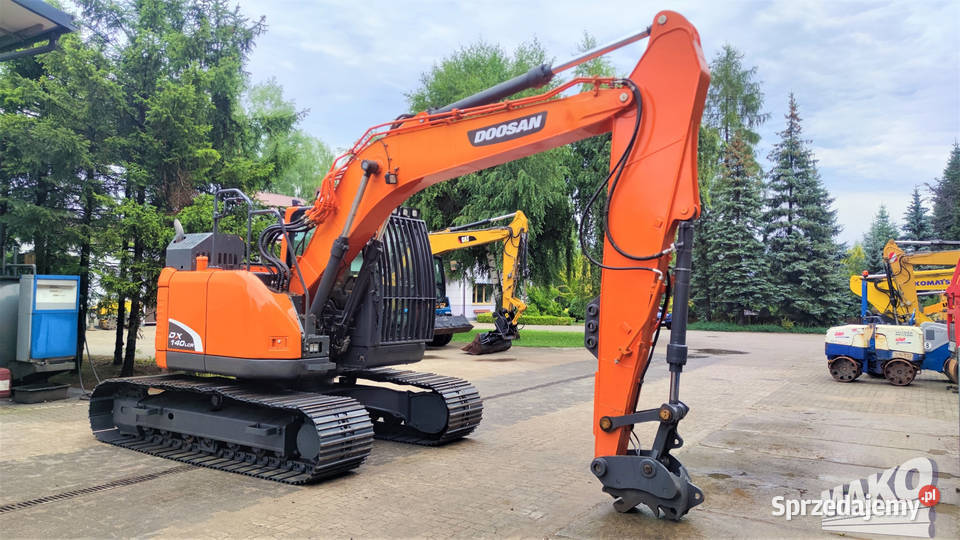 Koparka gąsienicowa Doosan DX140 LCR5 2018r świętokrzyskie Ostrowiec Świętokrzyski