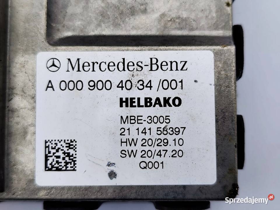 MERCEDES BENZ EQS V297 W223 MODUŁ BATERII Przemęt sprzedam