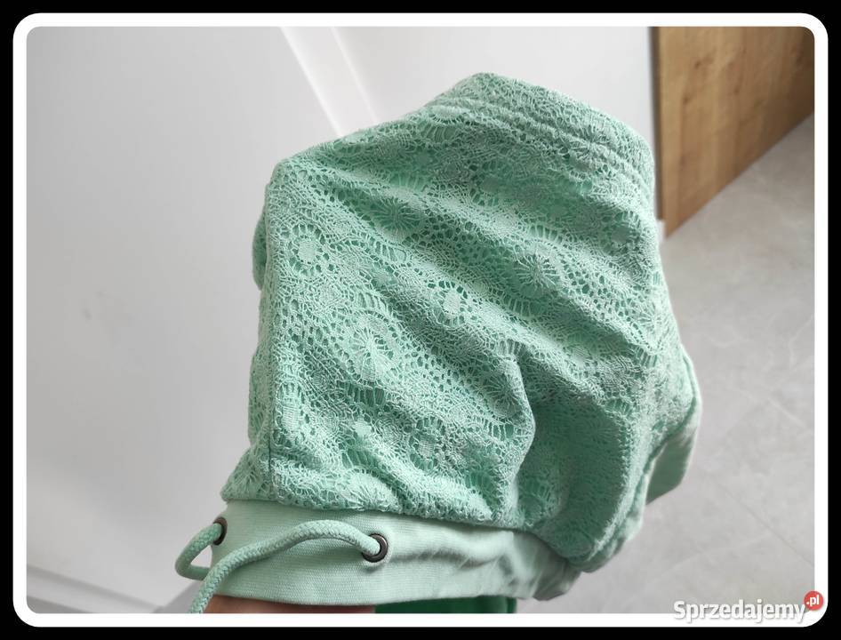 Esmara miętowe szorty z koronką 40 L 42 XL Płock