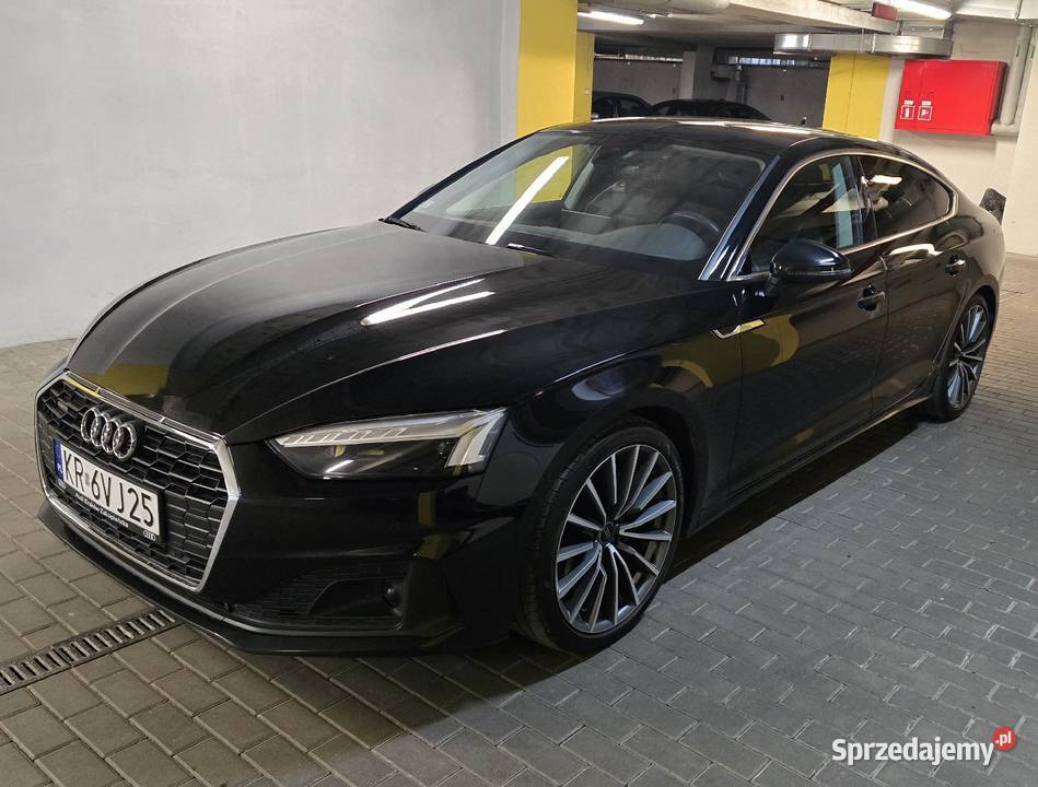 Audi A5 Sportback Salon 1wł 4x4ASO Idealny automatyczna Kraków