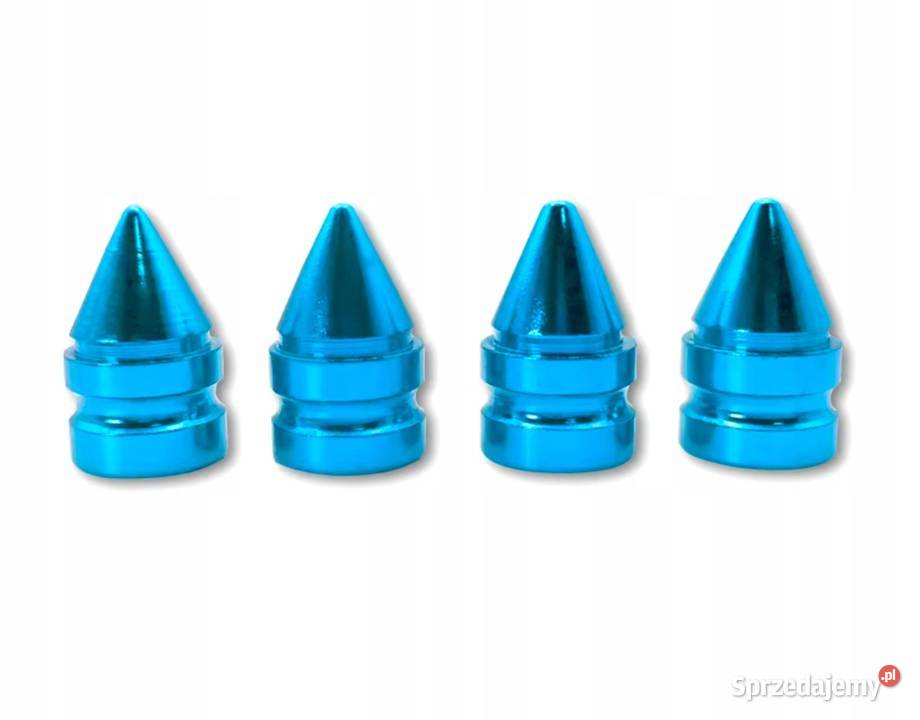 Nakrętki Na Wentyle BŁĘKITNE Czapki Opon Warszawa