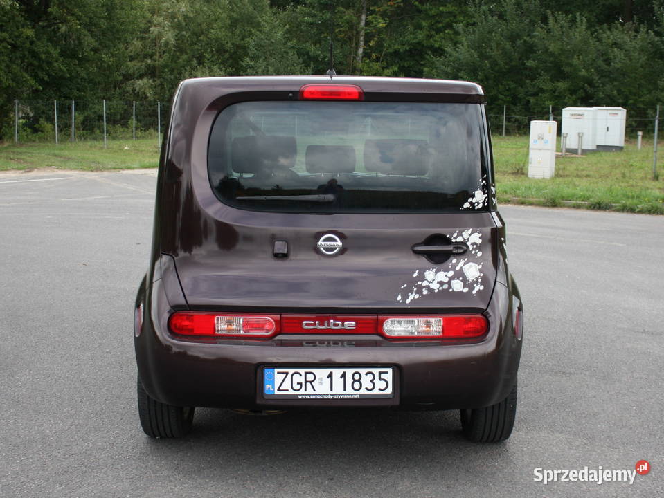 Nissan Cube 16 benzyna zarw bogata wersja tempomat Gryfino