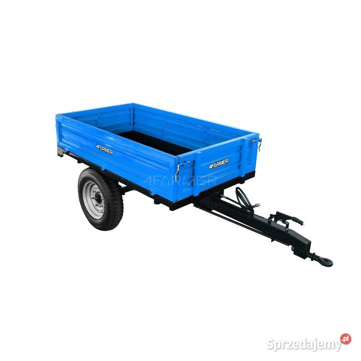 Przyczepa rolnicza jednoosiowa 15T z kiprem Tajęcina sprzedam