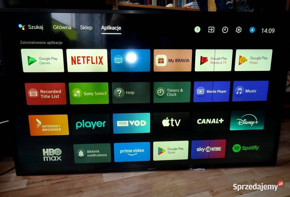 Telewizor 55 SONY KD55XH8096 Smart 4K dwie Szczecin