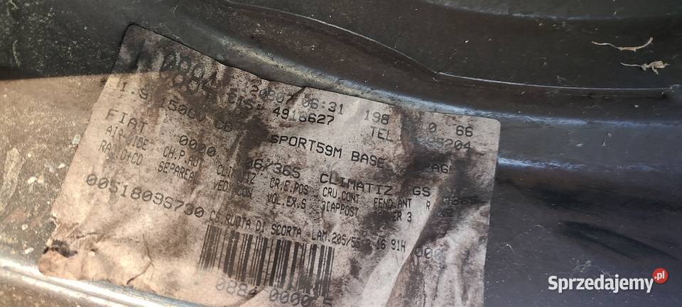 Koło zapasowe fiat 498 podkarpackie Lubaczów