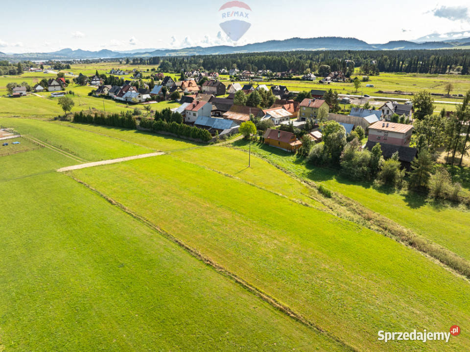 Działka budowlana Harklowa gm Nowy Targ budowlana małopolskie