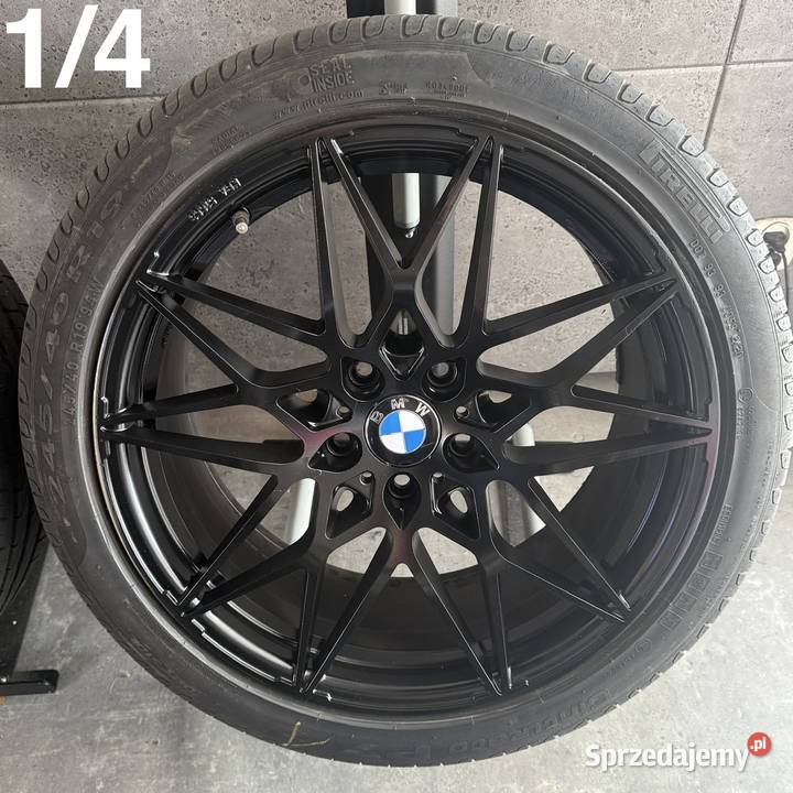 19 BMW f10 f11 felgi koła komplet z oponami