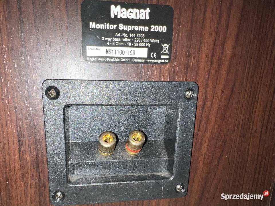 Magnat Monitor Supreme 2000 Stan Igła sprzedam