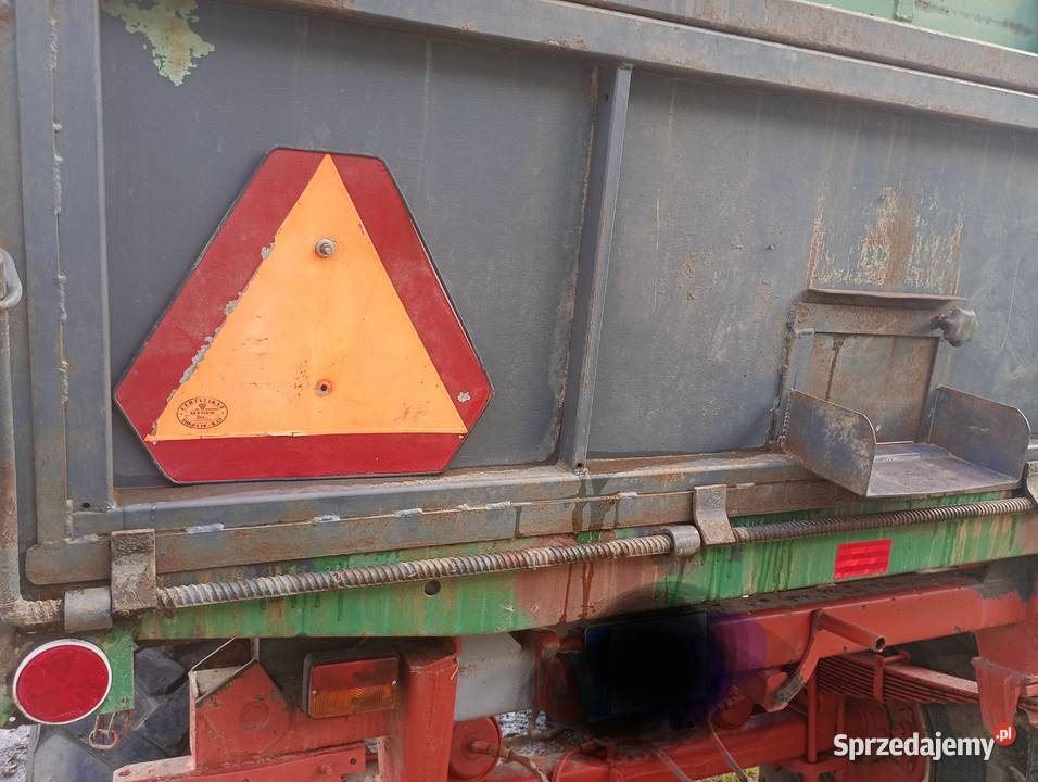 Przyczepa wywrotka tandem nieuszkodzony Sejny