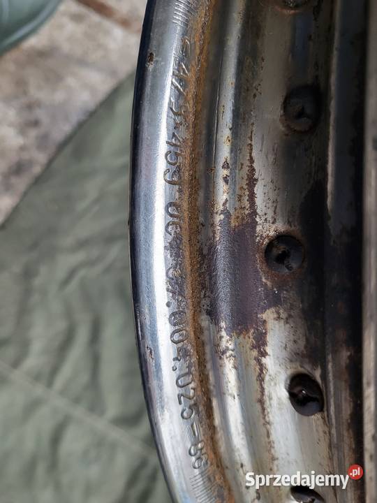 Oryginalne koło romet mińsk chrom Pozostałe Osiecznica sprzedam