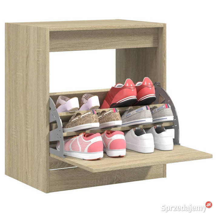 Szafka na buty dąb sonoma 60x42x69 materiał Warszawa