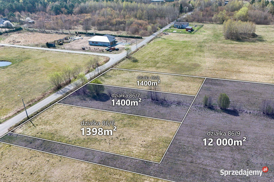 Działka 13 400 m2 z warunkami zabudowy kujawsko-pomorskie
