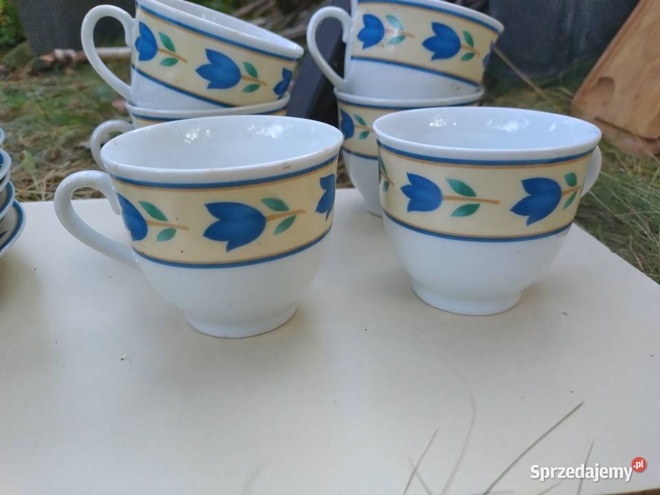 Talerze filiżanki porcelana Poznań sprzedam