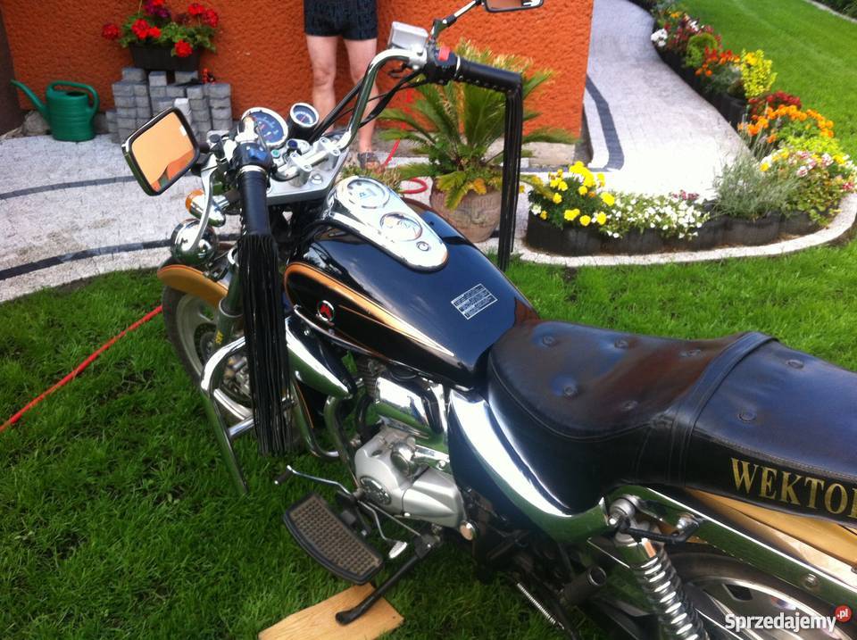 Fajny chopper kupiony w Polsce Włoszczowa