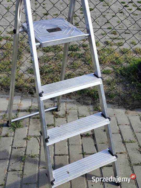 Drabina Aluminiowa 4 stopnie Poddębice