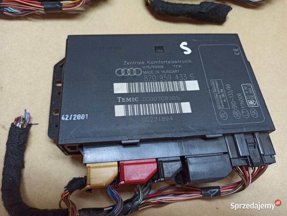 Audi A2 Moduł komfortu 8Z0959433N 8Z0959433M Bolesławiec