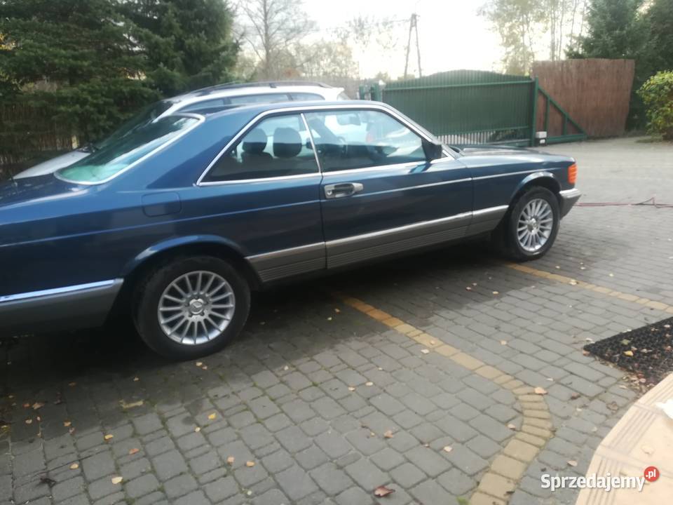 Mercedes S 126 SEC 500 V8 Warszawa