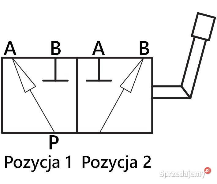 ZAWÓR HYDRAULICZNY RĘCZNY KULOWY 3 DROGOWY Solec Kujawski