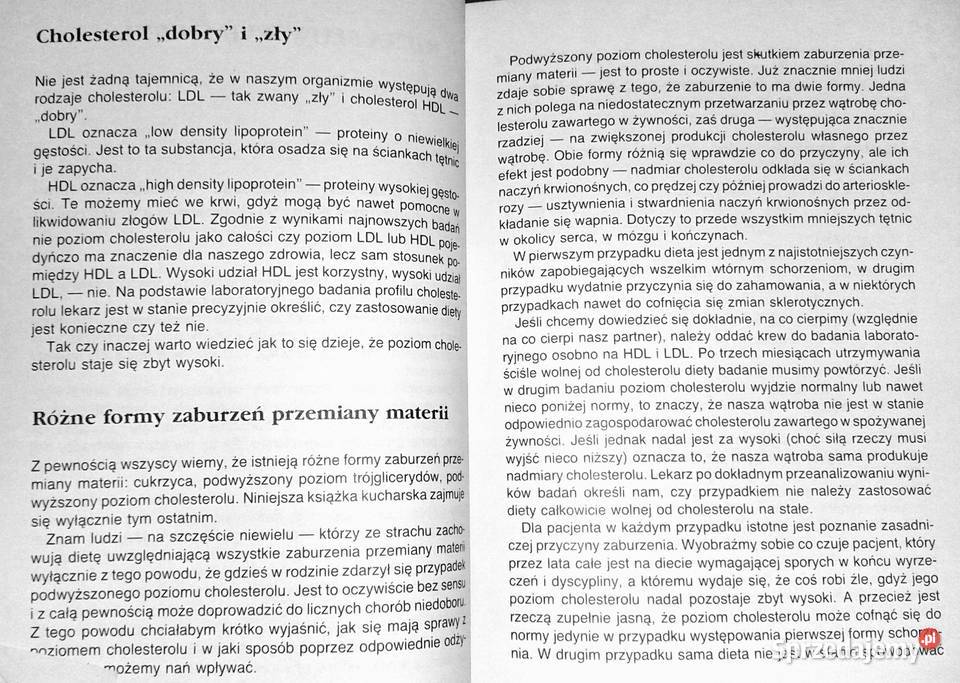 Kuchnia bez cholesterolu 200 przepisów Zofia Chełm