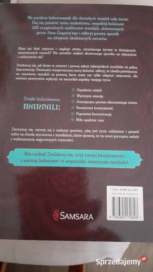 Mandale relaksujace dorosłych Pozostałe Szczecin