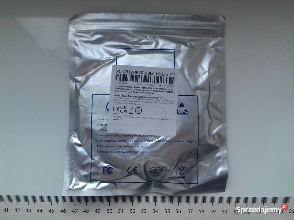 Adresowalne oświetlenie LED ARGB 5V płyt tuning Bydgoszcz