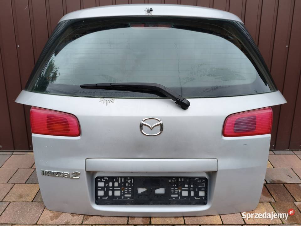 Klapa Bagażnika Szyba Mazda 2 DY Srebrna mazowieckie