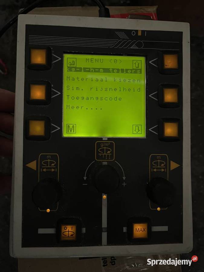 Pilot posypywarki solarki Schmidt Stratos