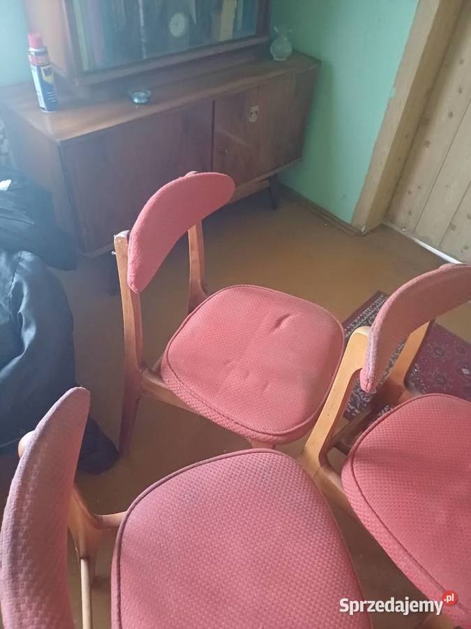 Krzesła Hałas PRL lubelskie