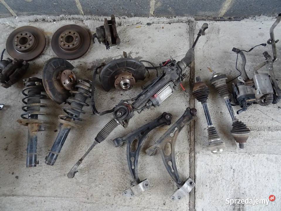 VW Touran sprężyna przednia amortyzator przedni