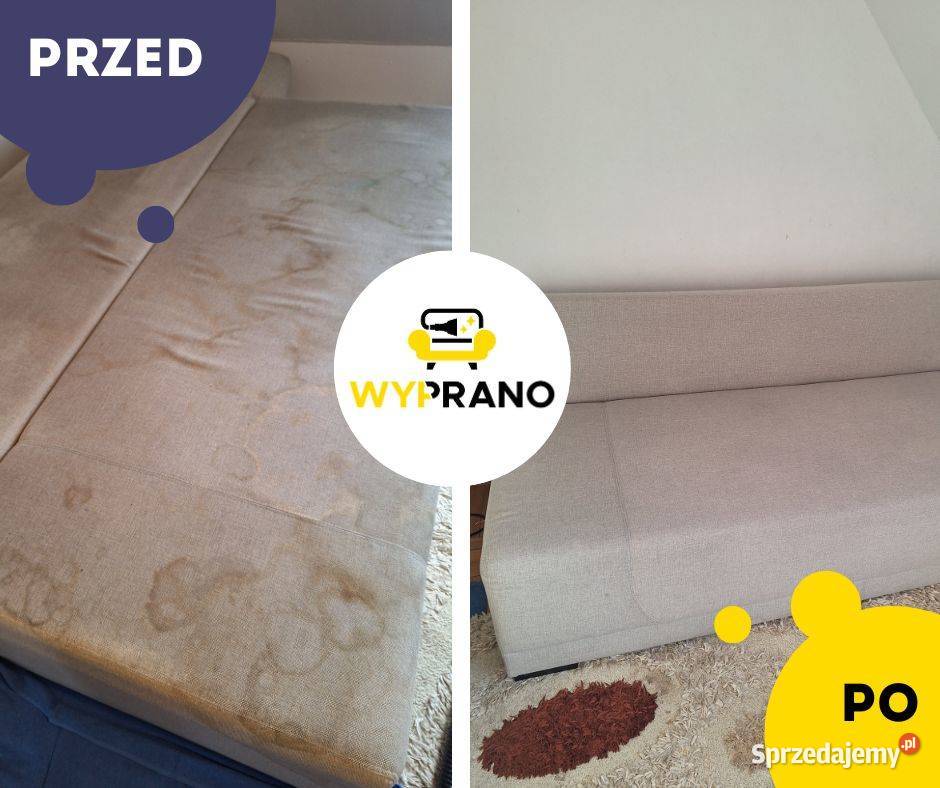 Profesjonalne pranie materacy mebli i dywanów mazowieckie Warszawa