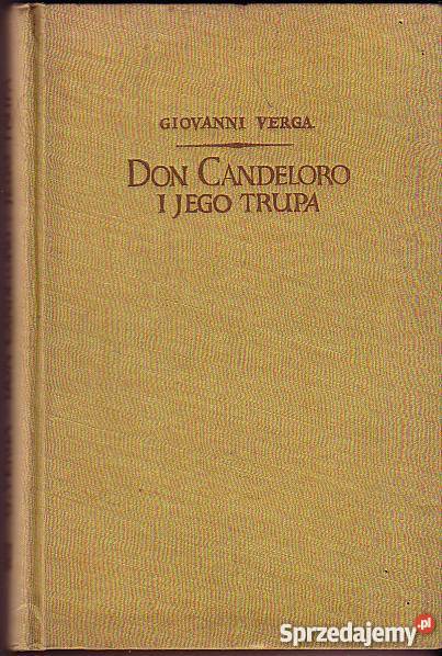 6089 DON CANDELORO I JEGO TRUPA GIOVANNI VERGA Czyrna
