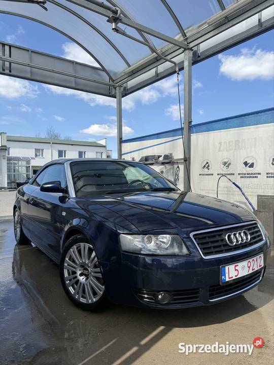 Audi A4 B6 CABRIO 18 T 163 Możliwa zamiana A4 Krasnobród