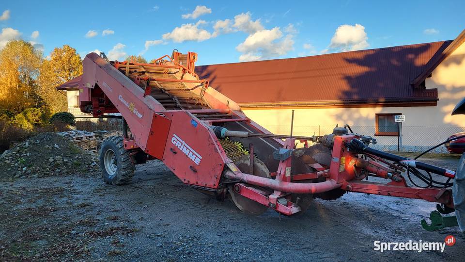 Grimme CS 1500 odkamieniacz zbieracz kamieni Maszyny uprawowe Leśna