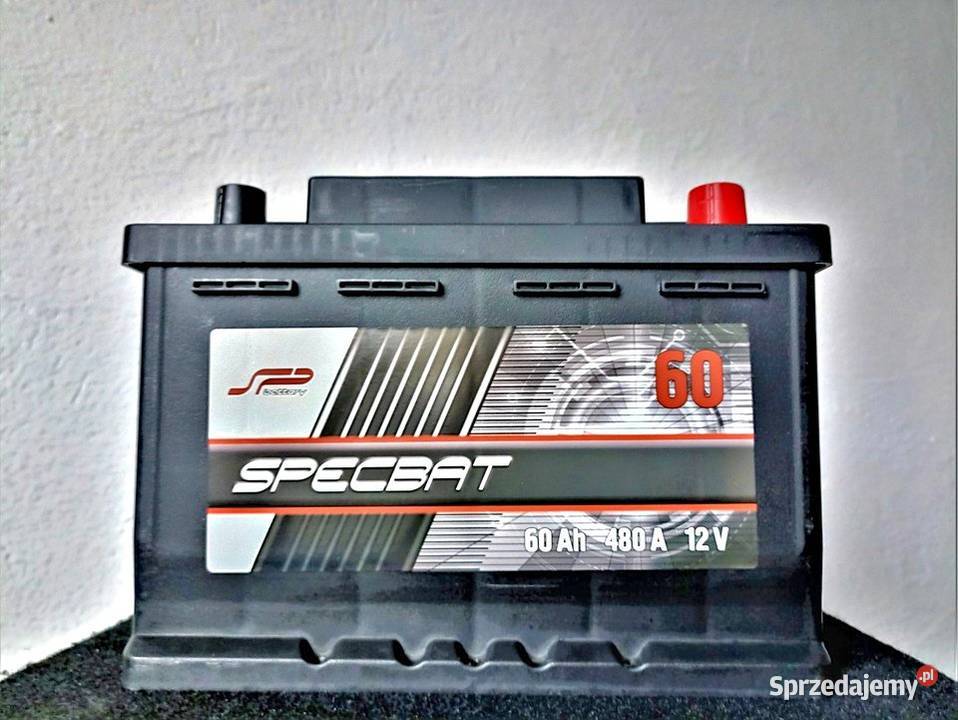 Akumulator Specbat 12v 60Ah480A wielkopolskie Kalisz