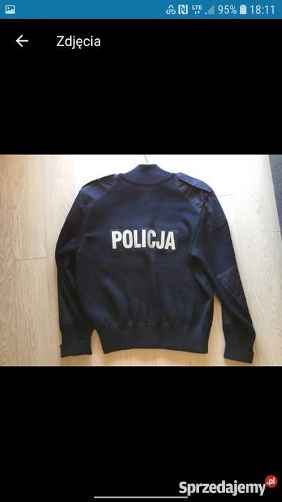 Swetr służbowy POLICJIA granatowy 120185 Jaworzno