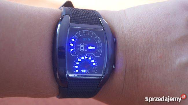 Zegarek LED deska rozdzielcza FORMUŁA 1 dolnośląskie sprzedam