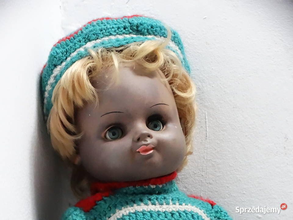 Stara Lalka Vintage PRL Kolekcjonerska Retro Biłgoraj
