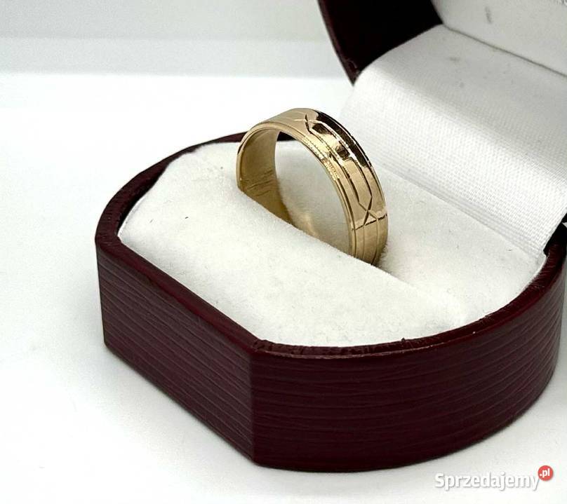 Złota Obrączka pr585 584g warmińsko-mazurskie