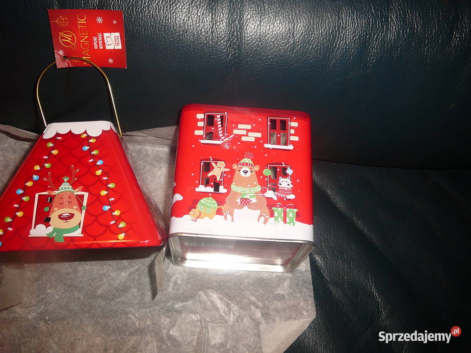 Puszka metalowa chatka z piernika do postawienia Wrocław