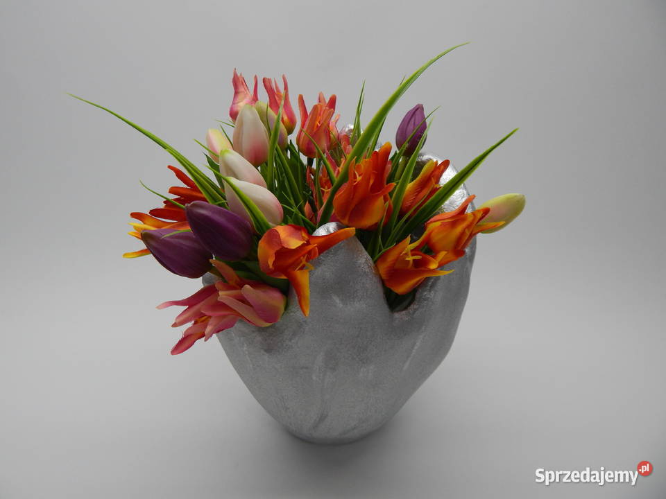 Donica Betonowa 23 Biała Srebrna Grabina sprzedam