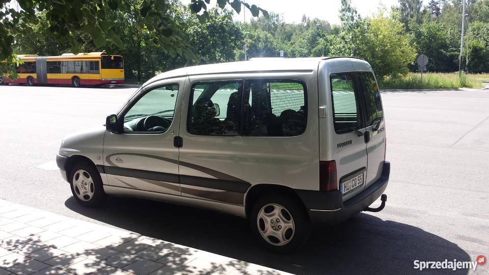 Peugeot Partner Quicksilver stan idealny Łódź