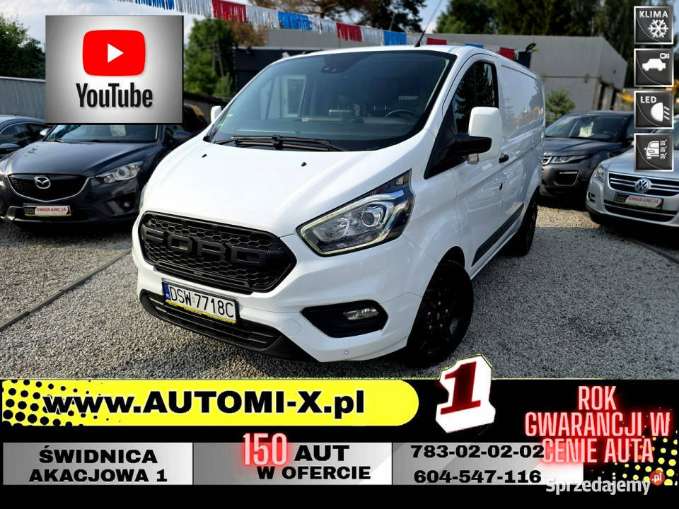 Ford Transit Custom 20 D Super stan Możliwa autoalarm Świdnica