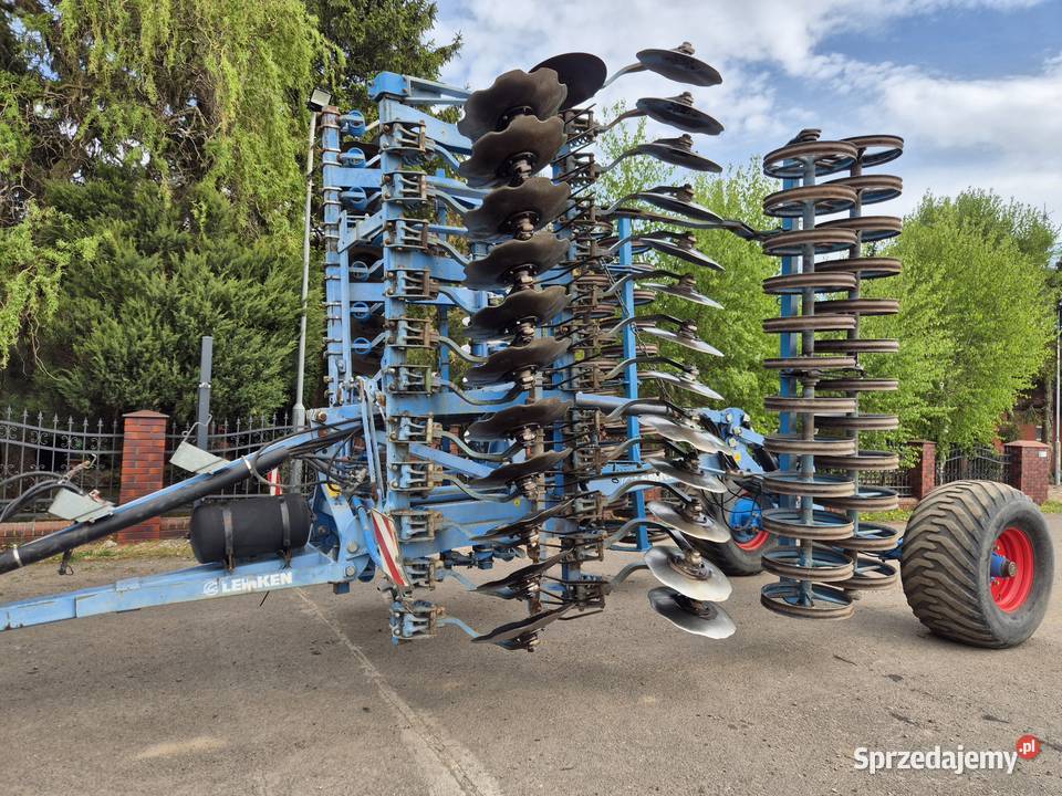 Lemken KUA 9600 brona talerzowa agregat uprawowy wielkopolskie