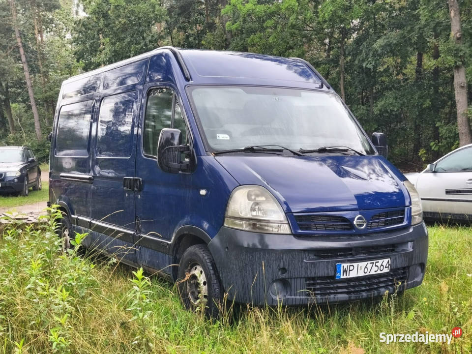 Nissan Interstar 2006r 25 Diesel Blaszak mazowieckie Warszawa