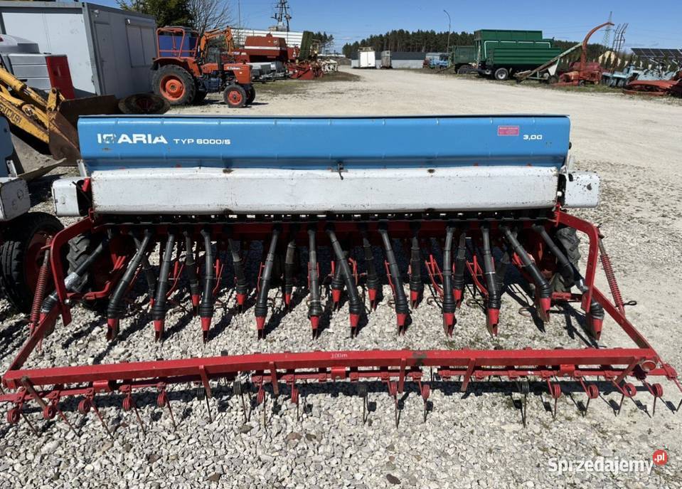 Siewnik isaria 3m 21 rejek Maszyny rolnicze Łachów