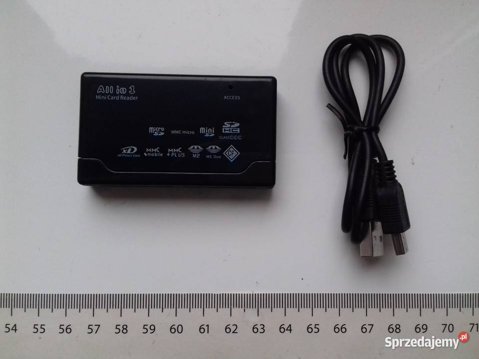 Czytnik kart 6w1 microSD MMC SD XD CF MS Duo M2 Bydgoszcz