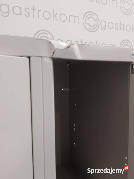 SZAFKA BHP DZIELONA NA 6 60X50X180