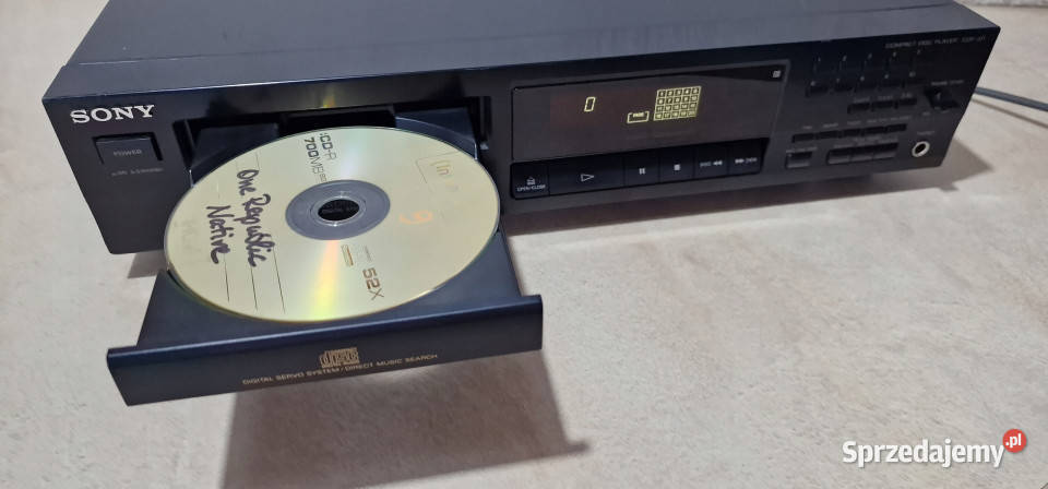 SONY CDP 311 odtwarzacz kompaktowy CD player Międzychód sprzedam