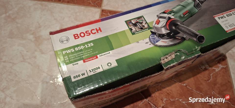 Szlifierka kątowa BOSCH 850 Watt Czytaj opis Zielona Góra