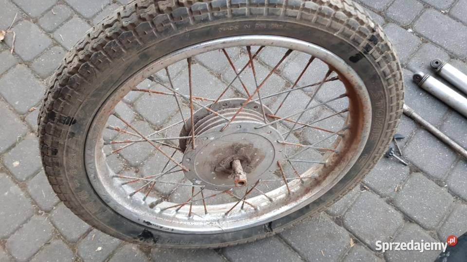 Kolo przód WSK 125 B3 Pozostałe Części i akcesoria motocyklowe Opoczno